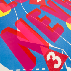 Dave Buonaguidi Print Club London Screenprint