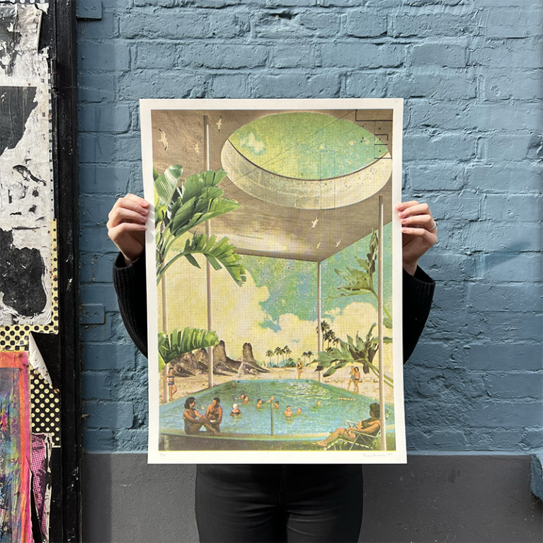 Maxine Gregson Print Club London Screenprint