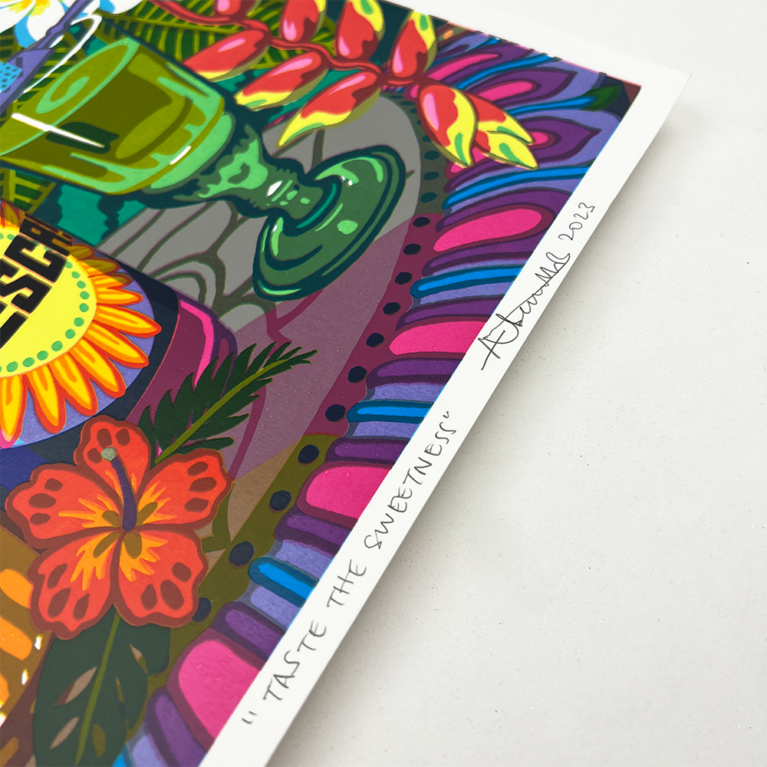 Alex Beattie Print Club London Screenprint