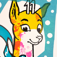 Rob Timm Print Club London Screenprint