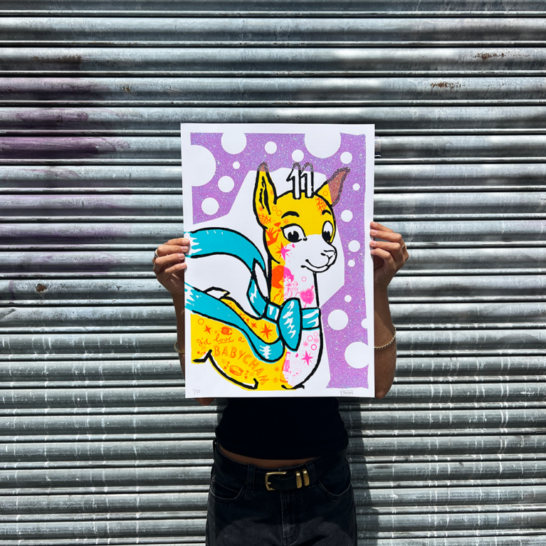 Rob Timm Print Club London Screenprint