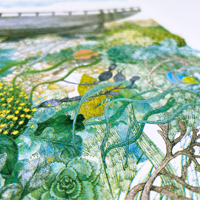 Lucille Clerc Print Club London Screenprint