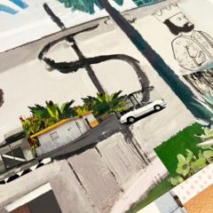 Bonnie and Clyde Print Club London Print