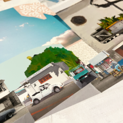 Bonnie and Clyde Print Club London Print