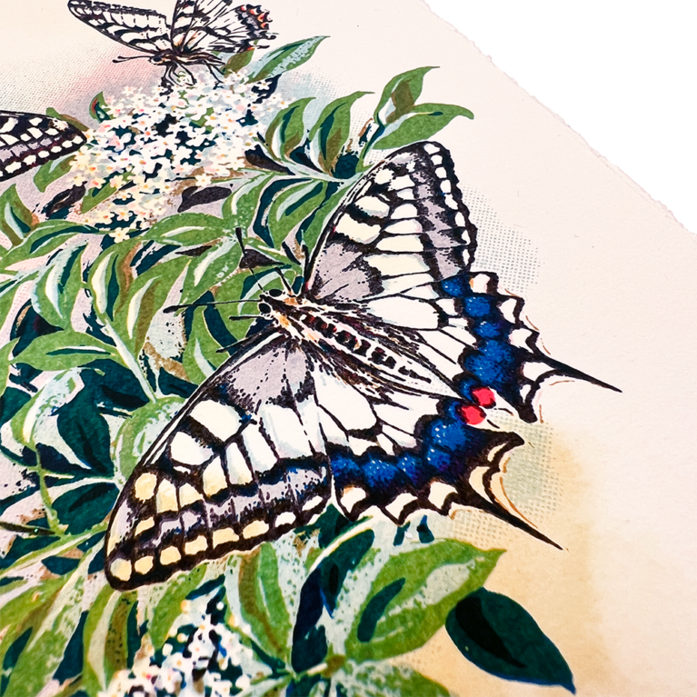 Kath Leone Print Club London Screenprint