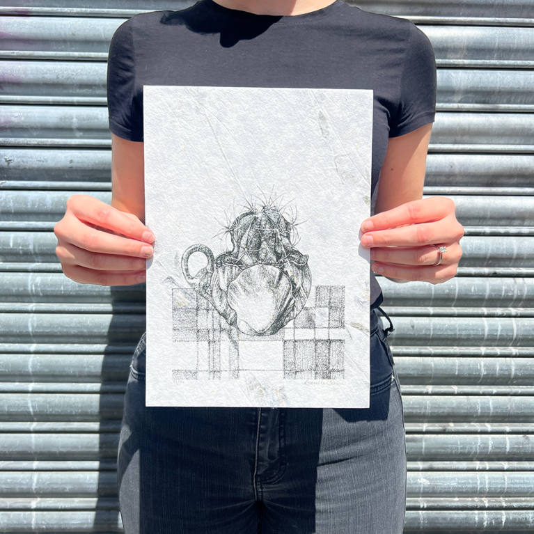 Lucille Clerc Print Club London Screenprint