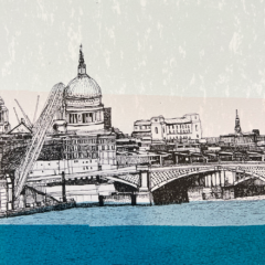 Clare Halifax Print Club London Screenprint