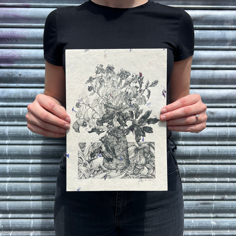 Lucille Clerc Print Club London Screenprint