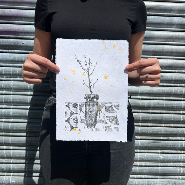 Lucille Clerc Print Club London Screenprint