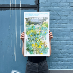 Lucille Clerc Print Club London Screenprint