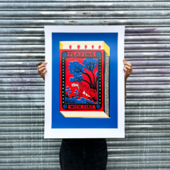 Aleesha Nandhra Print Club London Screenprint