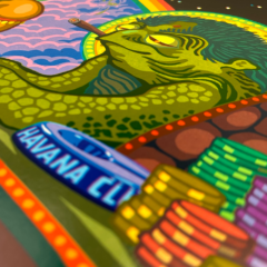 Alex Beattie Print Club London Screenprint