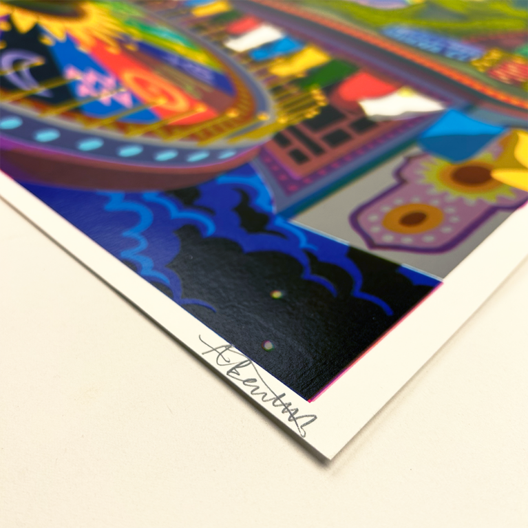 Alex Beattie Print Club London Screenprint