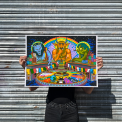 Alex Beattie Print Club London Screenprint