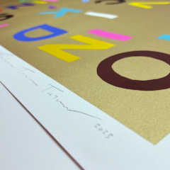 Benjamin Thomas Taylor Print Club London Screenprint