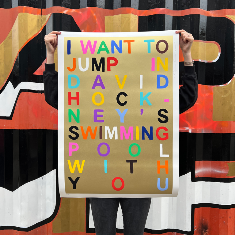 Benjamin Thomas Taylor Print Club London Screenprint