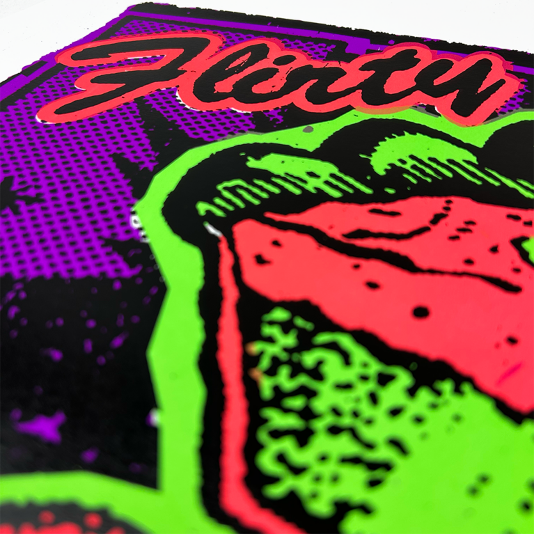 Ben Rider Print Club London Screenprint