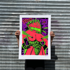 Ben Rider Print Club London Screenprint