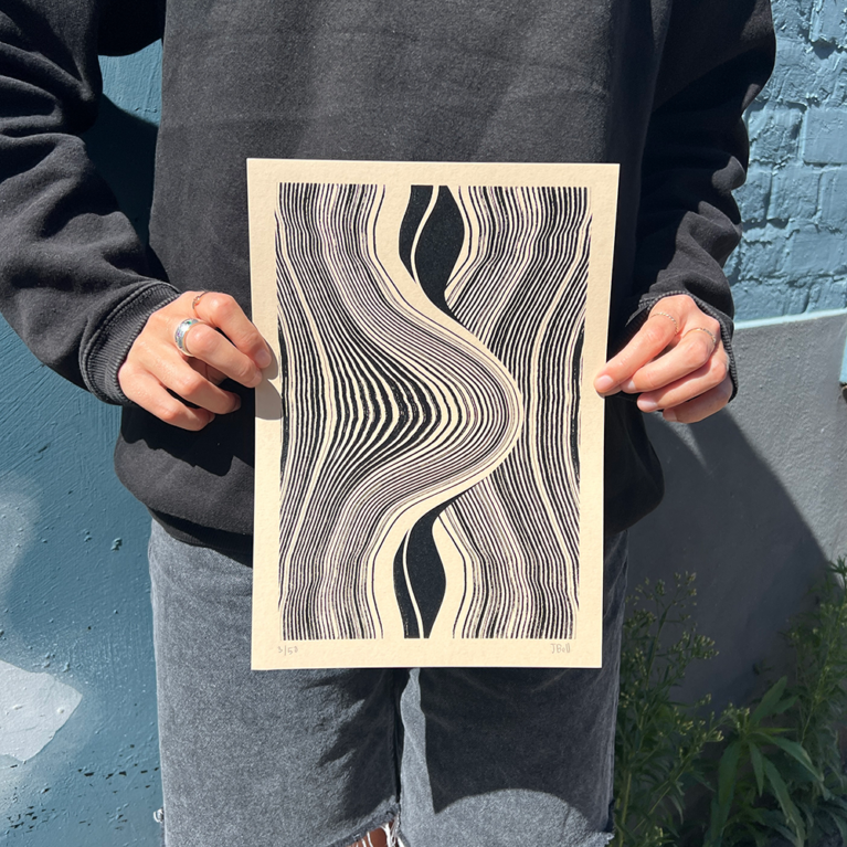 Jenny Bell Print Club London Screenprint