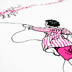 Ceal Warnants Print Club London Screenprint