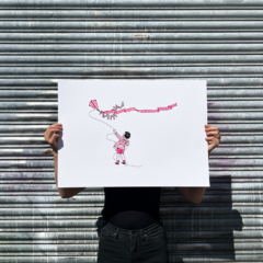 Ceal Warnants Print Club London Screenprint