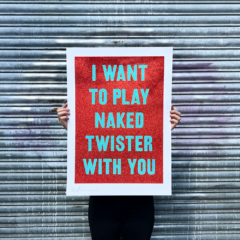 Dave Buoanguidi Print Club London Screenprint