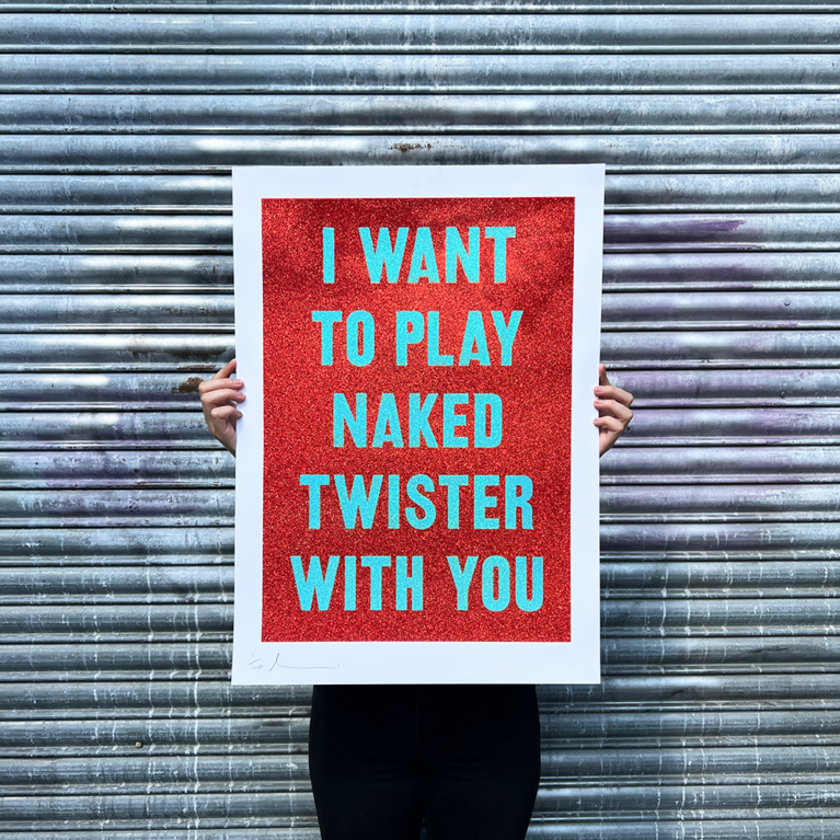 Dave Buoanguidi Print Club London Screenprint