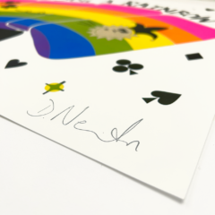 David Newton Print Club London Screenprint