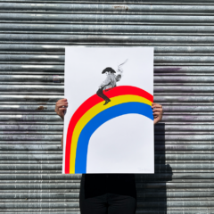 Donk Print Club London Screenprint