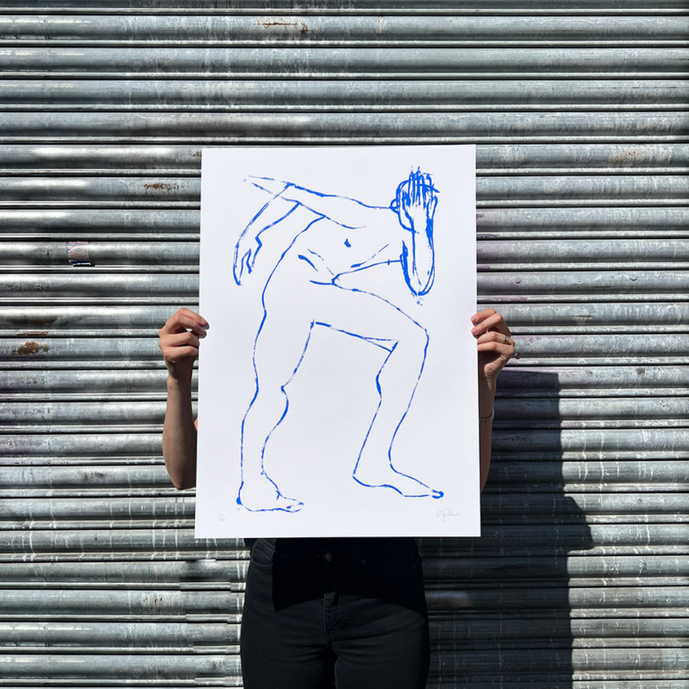 Gavin Dobson Print Club London Screenprint