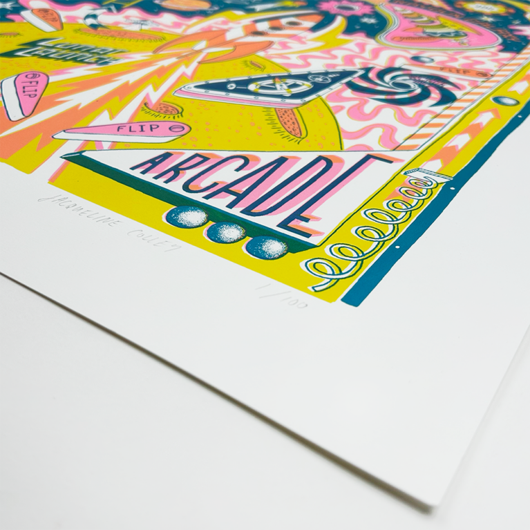 Jacqueline Colley Print Club London Screenprint