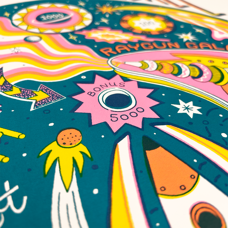 Jacqueline Colley Print Club London Screenprint