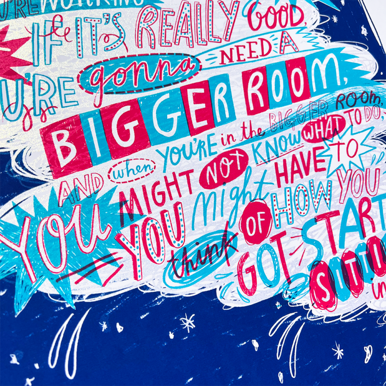 Jess Wilson Print Club London Screenprint