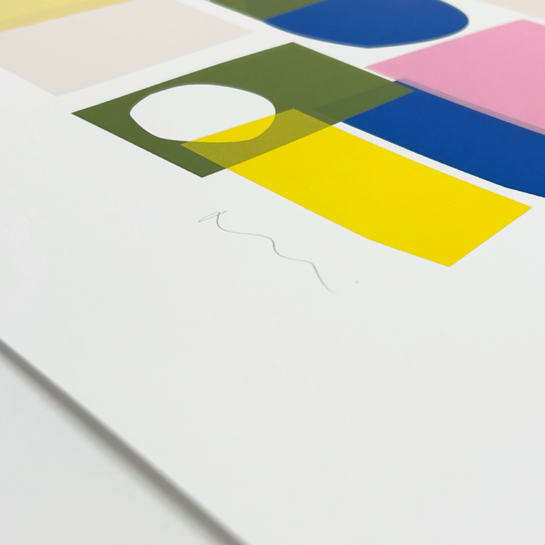 Jonathan Lawes Print Club London Screenprint