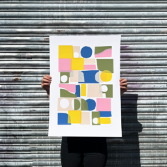 Jonathan Lawes Print Club London Screenprint