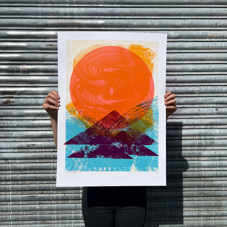 Kate Gibb Print Club London Screenprint