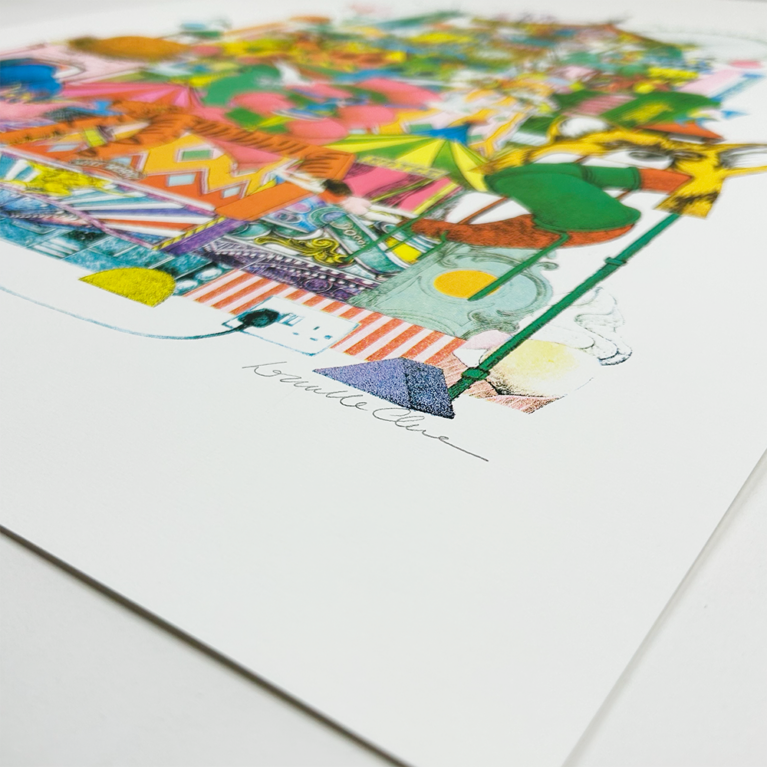 Lucille Clerc Print Club London Screenprint