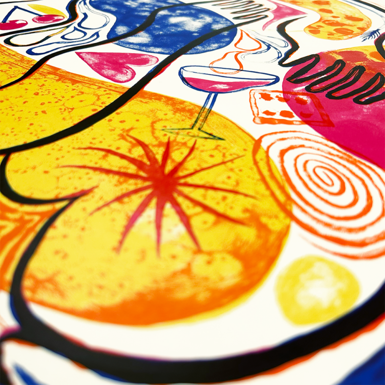 Margaux Carpentier Print Club London Screenprint