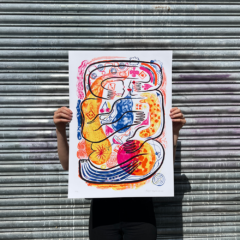 Margaux Carpentier Print Club London Screenprint