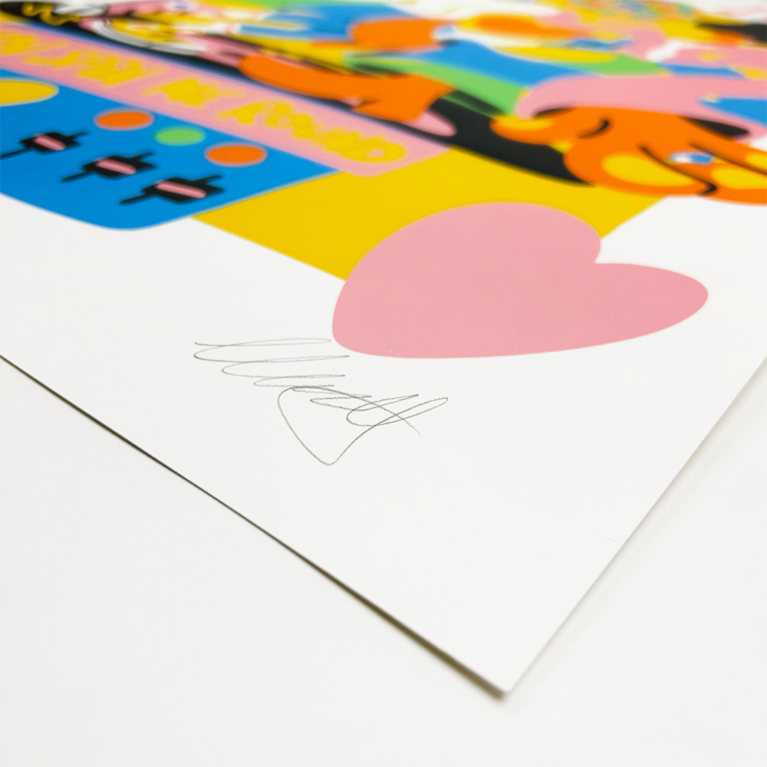 Matt Munday Print Club London Screenprint