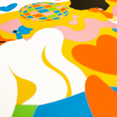 Matt Munday Print Club London Screenprint