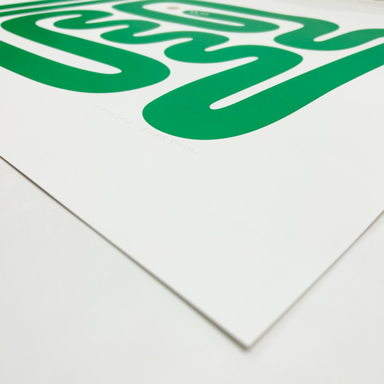 Natasha Searston Print Club London Screenprint