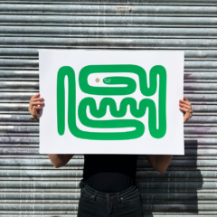 Natasha Searston Print Club London Screenprint