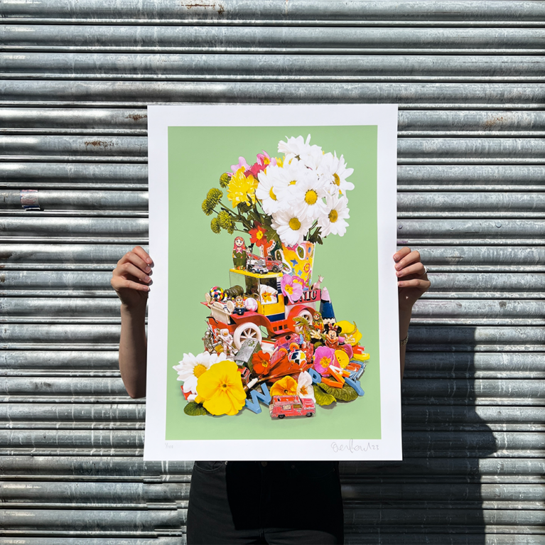 Oli Fowler Print Club London Screenprint