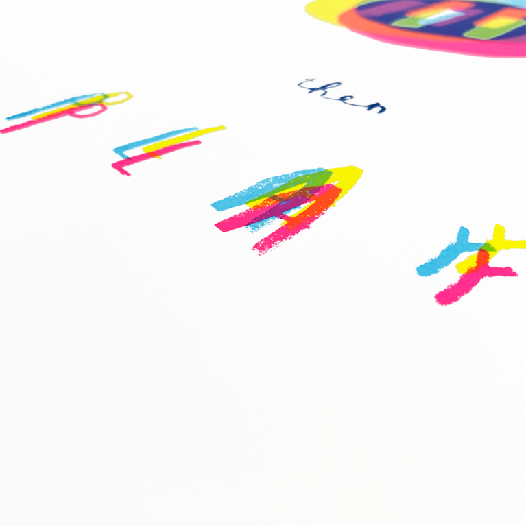 Oliver Jeffers Print Club London Screenprint