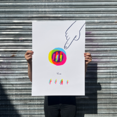 Oliver Jeffers Print Club London Screenprint