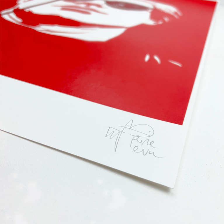 Pure Evil Print Club London Screenprint