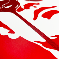 Pure Evil Print Club London Screenprint