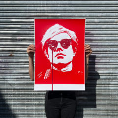 Pure Evil Print Club London Screenprint