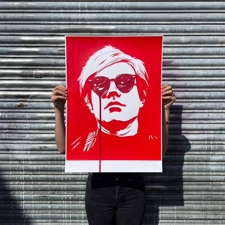 Pure Evil Print Club London Screenprint